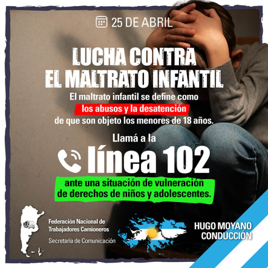 25 de abril - Día Mundial de la Lucha contra el Maltrato Infantil