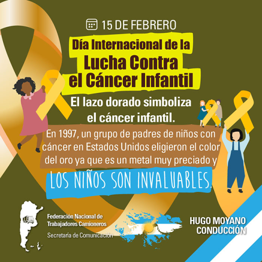 Día Internacional de la Lucha Contra el Cáncer Infantil