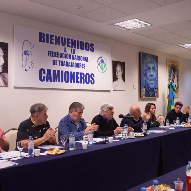 Reunión de la Federación Nacional de Trabajadores Camioneros