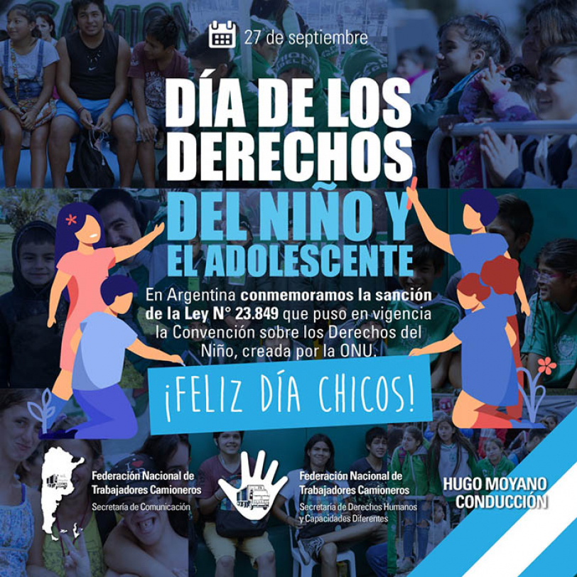 27 de septiembre - Día de los derechos del Niño y el Adolescente