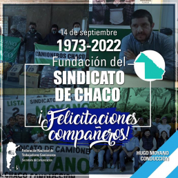 1973- 2022 Fundación del Sindicato de Chaco