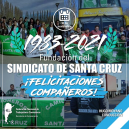 1983- 2021 Fundación del Sindicato de Santa Cruz