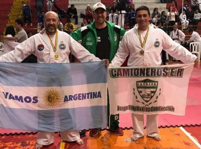 Increíble desempeño de Camioneros en el Taekwondo